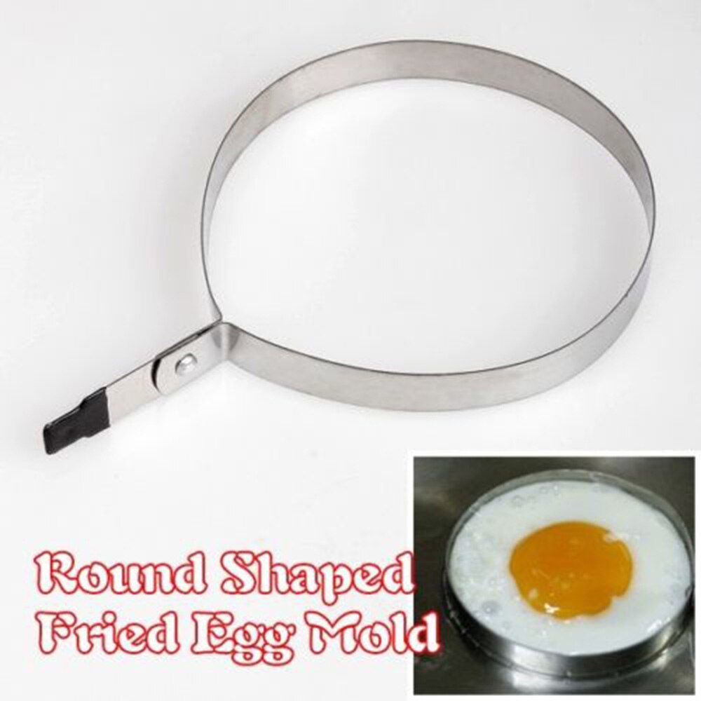 LINSBAYWU 1 ST Ronde Shaped Cook Fried Egg Mold Pancake Rvs Mould Keuken Tool