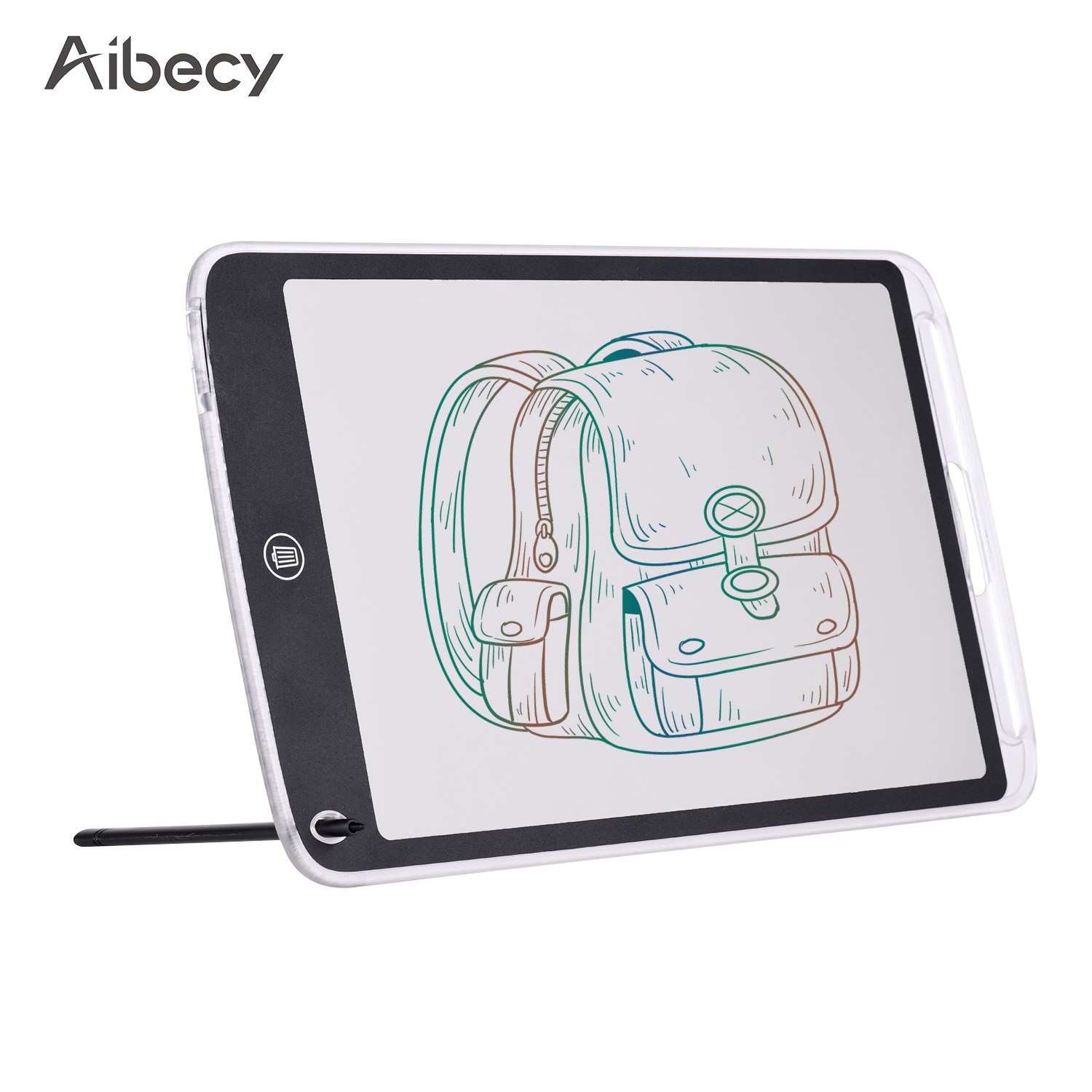 Color Screen 10 Inch LCD Writing Tablet Translucent Copy Drawing Board Digital Handwriting Pad with Stylus Pen Erase Button Lock