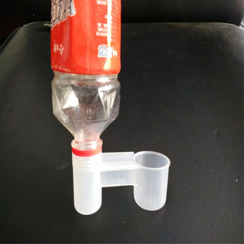 Bebedero automático de codorniz con doble puerto para mascotas, bebedero para pájaros, equipo de agua, 1 unidad