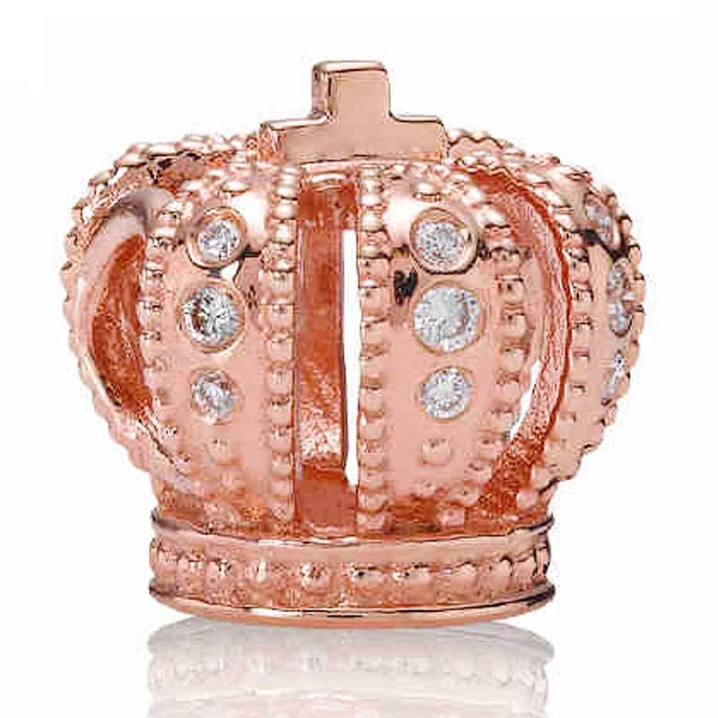 Moda câmera avião trem de natal aventura viagem saco mala charme 925 prata esterlina contas caber pulseira jóias diy: HK4071-Rose