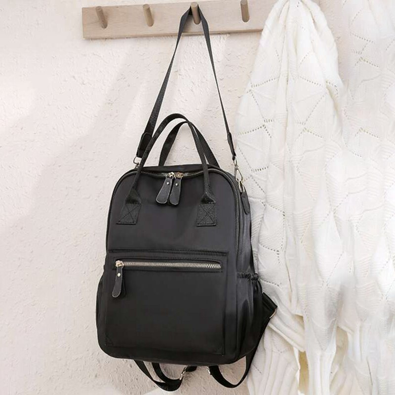 Women's Simple Backpack Wild Large Capacity Oxford Backpack