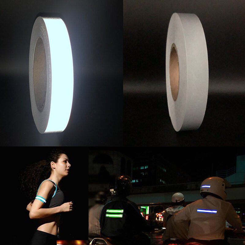 Self-adhesive High Visibility Safety Reflective tape DIY Reflective Tape For Clothing