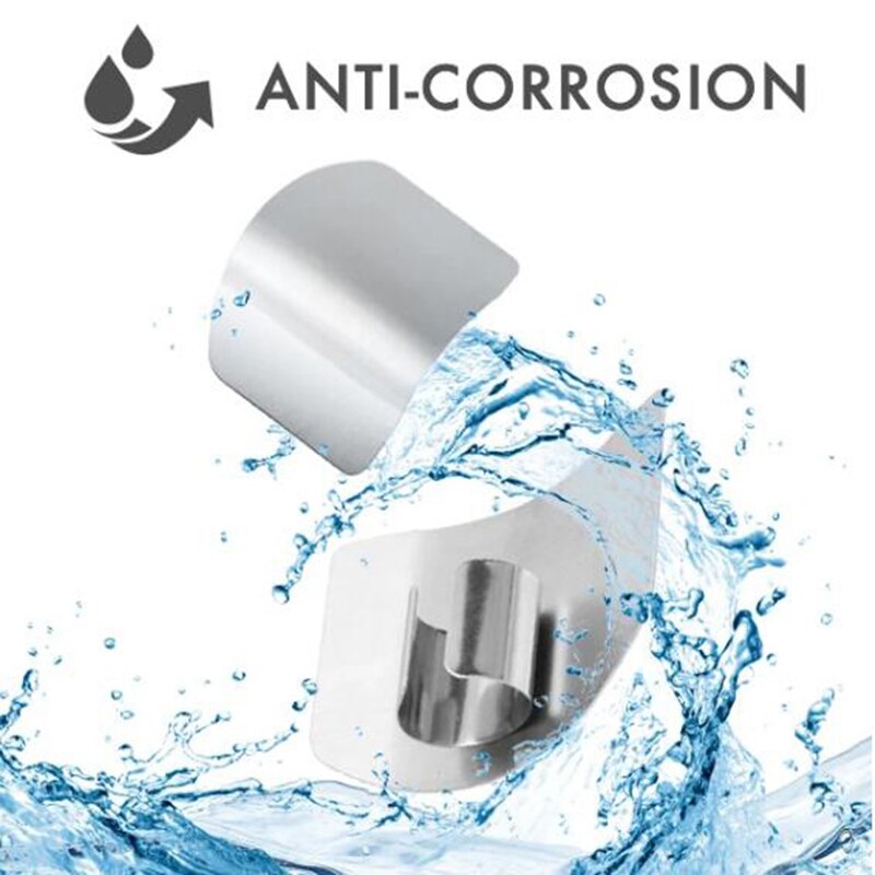 Adjustable Stainless Steel Finger Protector Safe Guard Cooking Tools Kitchen Gadgets Ideal