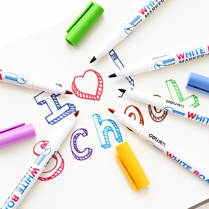 12 kolor tablica pisaki biała tablica wymazywalnej długopisy szkła rysowanie na metalu malowanie scrapbooking biuro szkolne EB760