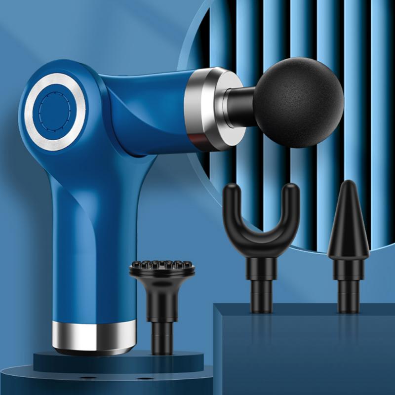 Smart Massage Gun Percussion Massager Soothing Mini Fascia Guns Electric Muscle Vibration Relaxation Massages Men Women Compact