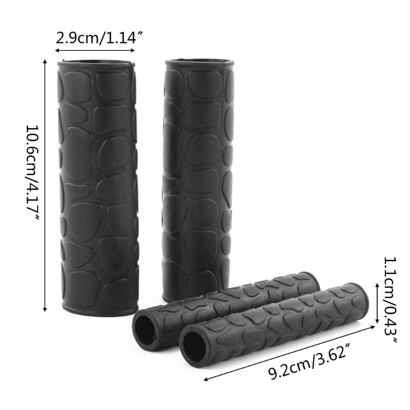 2 Pairs Silikon Hülse Bremshebel Schutz Abdeckung für Rennrad Weiche Gummi BarHandle Abdeckung Motorrad Griffe
