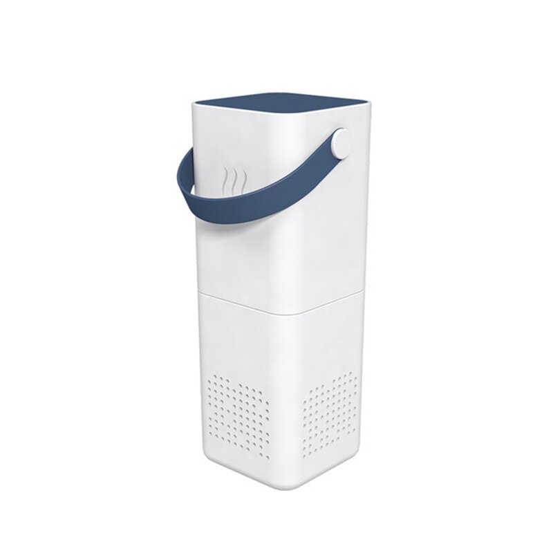 Mini Auto Luftreiniger Befeuchter Diffusor Ozono Coche Formaldehyd Entfernen Desodorierung Ionisator Wiederaufladbare Purificador De Luft: Tinte Blau 1
