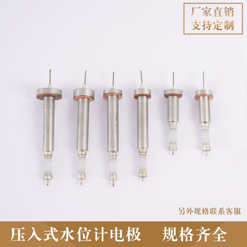 Ultra-pure Alumina Water Level Electrode Boiler Electric Contact Water Level Gauge Electrode Press-in External Thread Type