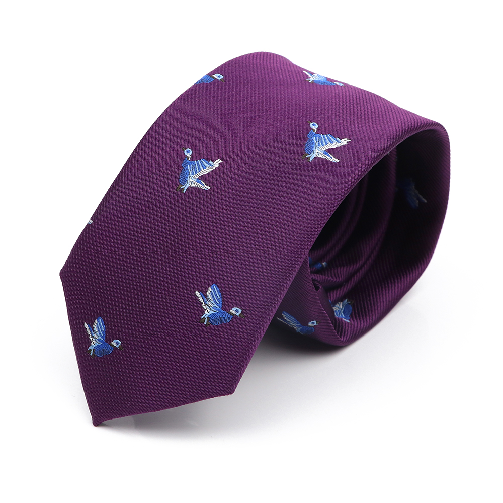 Jacquard 6cm corbata delgada para hombres coche perro mono patrón corbata rojo azul púrpura uso diario corbata de de boda: YELLOW