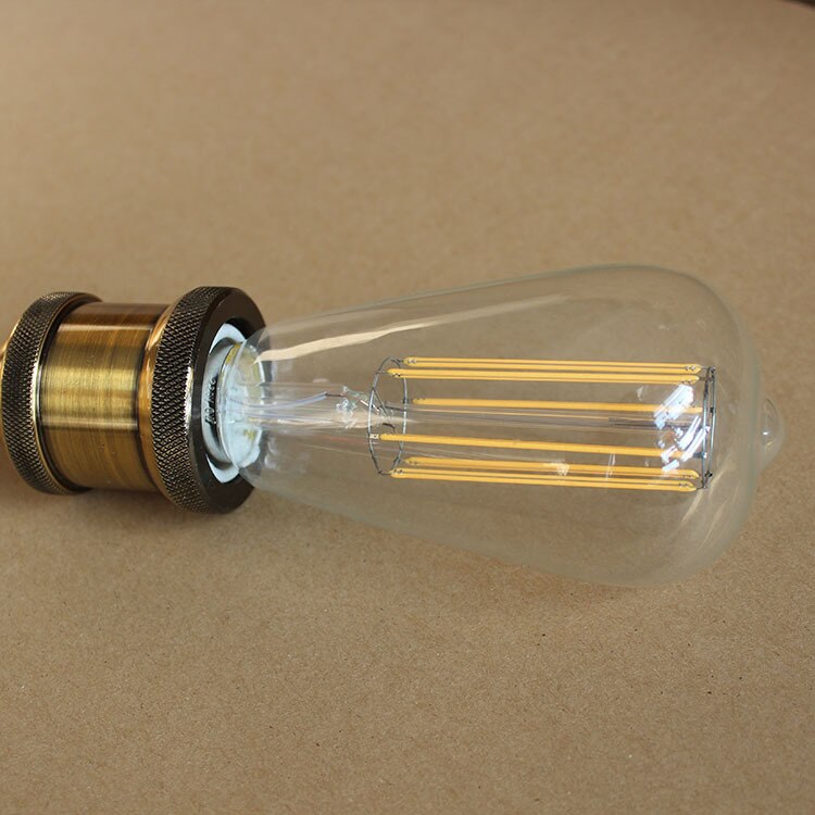 iPiggy Spielzeugtelefon - Dekorative Metalllampe - Retro Kohlefaden-Stil