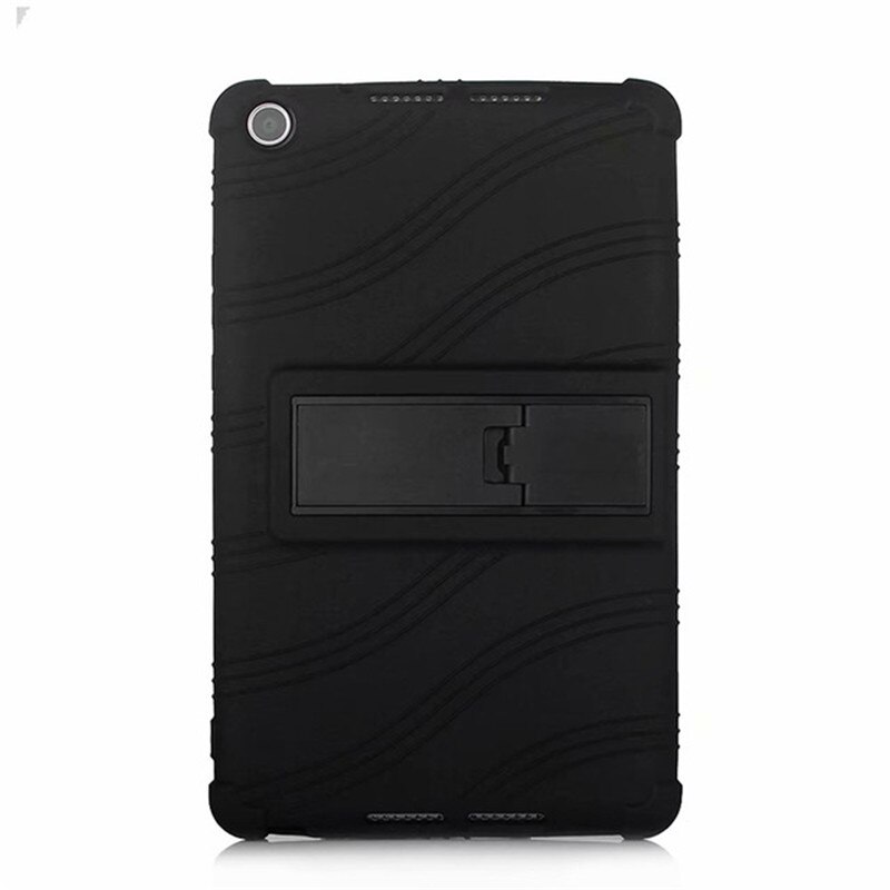 Custodia in Silicone per Huawei MediaPad M5 Lite 8.0 T5 8 &#39;&#39;JDN2-W09 AL00 8.0 pollici custodia morbida per Huawei Honor Pad 5 8 tablet # N: Black