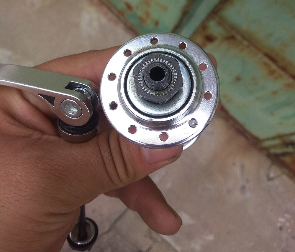 QT 20 hole front bicycle hub quick release fold bike road bike hub