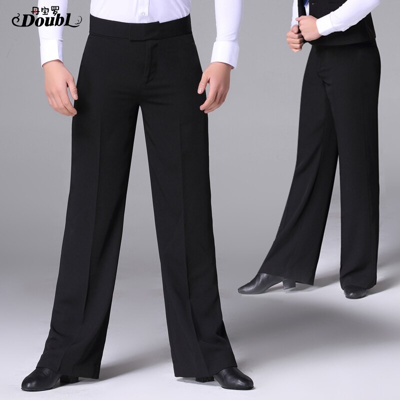 Pantalon long pour homme, uniforme de danse latine, Costume de danse pour adulte, salle de bal, Standard National