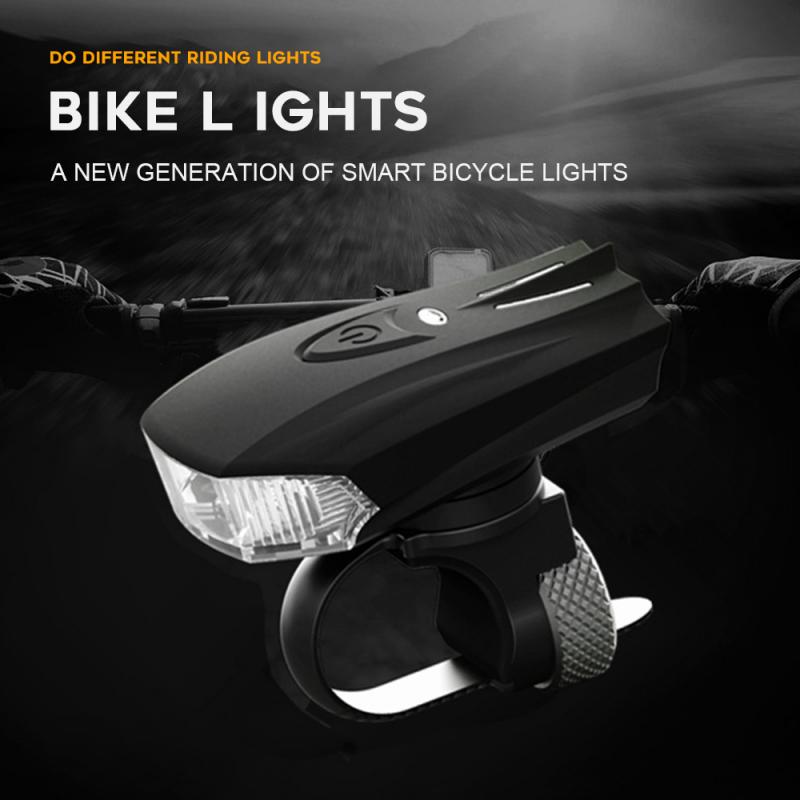 1200mAh Induktion Fahrrad Licht Vorne Licht einstellen USB Aufladbare Clever Scheinwerfer Nacht Reiten Warnleuchte Fahrrad Zubehör
