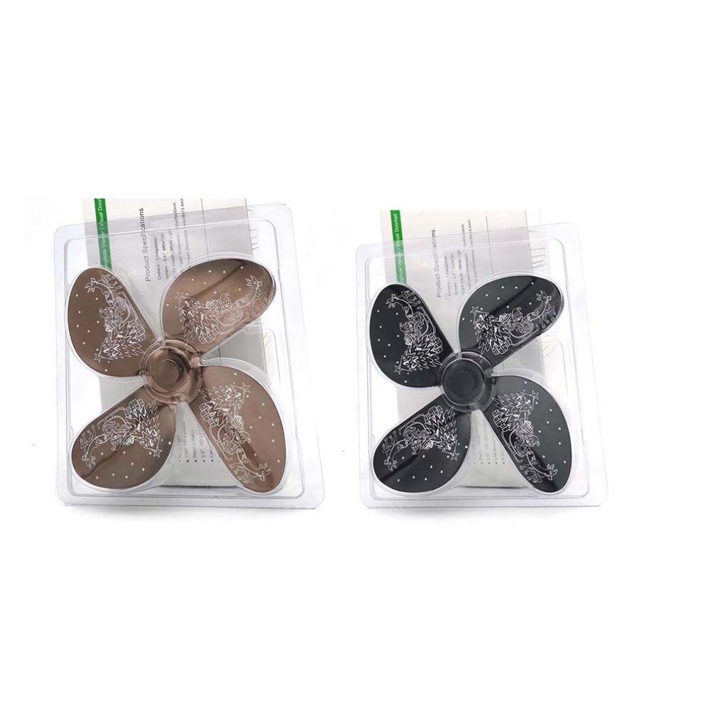 Light Fireplace Fan for Christmas Wood Burning Real Power Fireplace Small Fan Energy Saving Thermal Heater Fireplace Parts