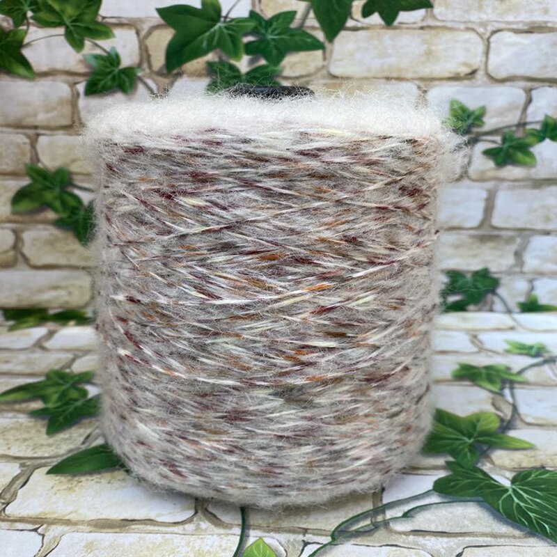 500G Wol Gemengd Garen Voor Breien Acryl Garen Gehaakte Threads Ruimte Kleurstof Mohair Garen Baby Chunky Knit Trui Garen sjaal ZL59