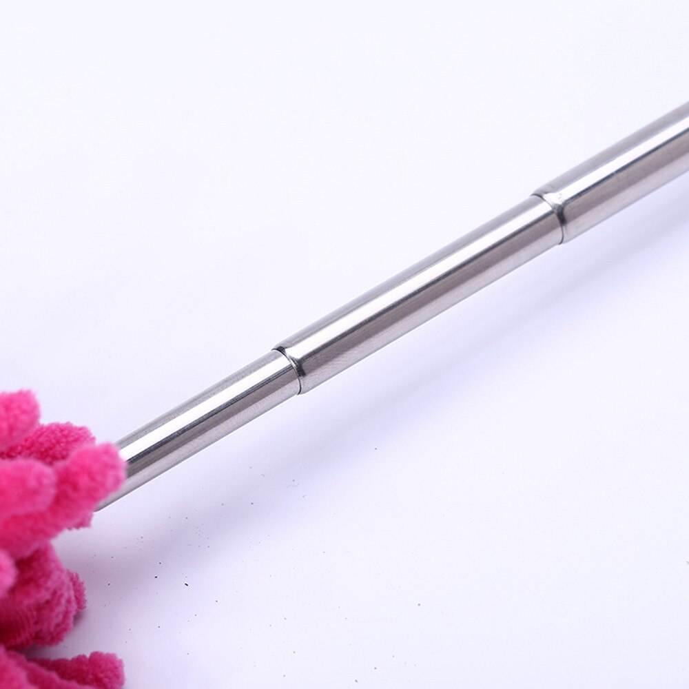 Teleskopisk mikrofiber duster uttrekkbar rengjøring husbil vindusvasker støvhåndtak støvbørste  #224