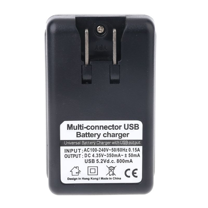 Chargeur de batterie universel pour BL-4C bl-5C 6C BL-5B, prise murale de voyage Style de sortie USB pour Nokia 6820 6822 1100 1200