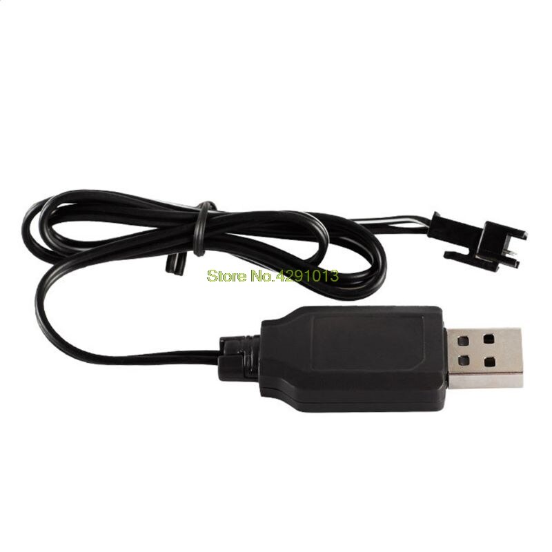 USB Charging Cable Ni-Cd Ni-MH Batteries Pack SM Plug Adapter 7.2V 250mA Output Remote Control Toy