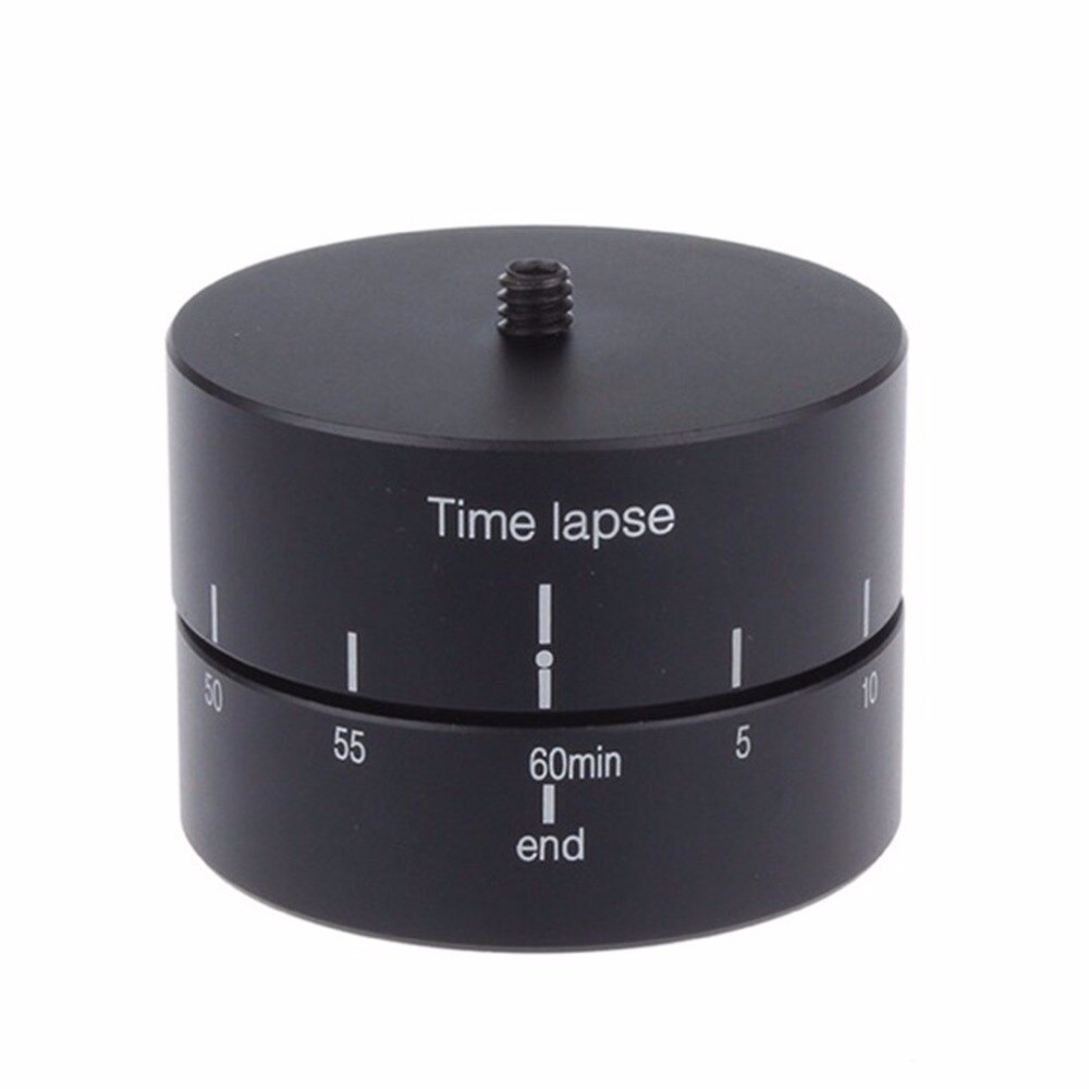Time lapse 360 grader automatisk rotation kamera stativ hoved base 360 tl timelapse til xiaoyi til kamera slr til iphone andriod