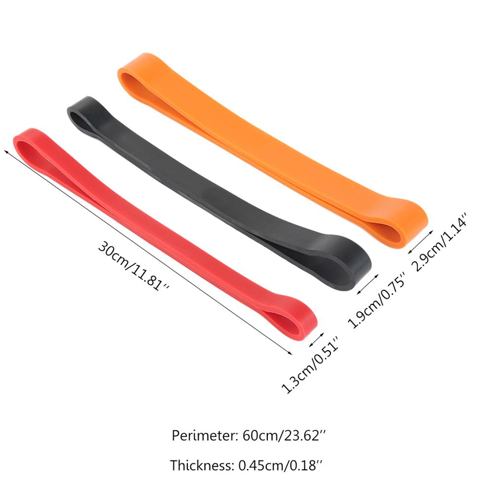 Fitness elastische band rubberen weerstandsbanden gym krachttraining yogabanden