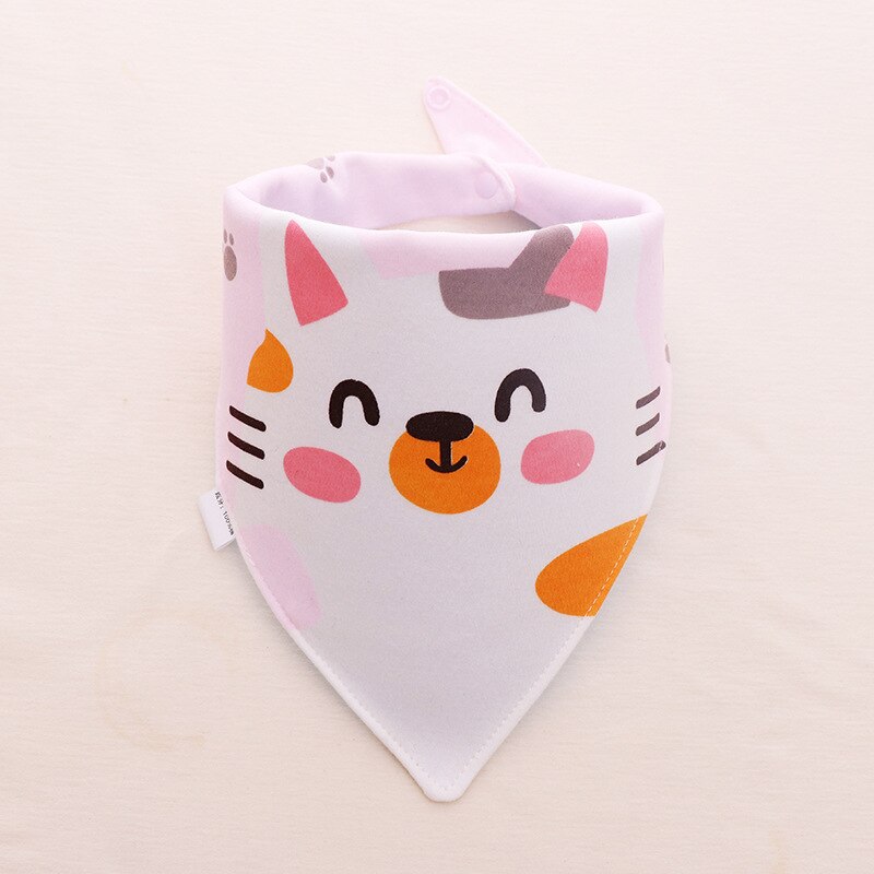 Opruiming! 1pc willekeurige baby slabbers waterdichte kinderen voedingsschort slab boerdoeken zachte cartoon peuter baberos bavoir kleding