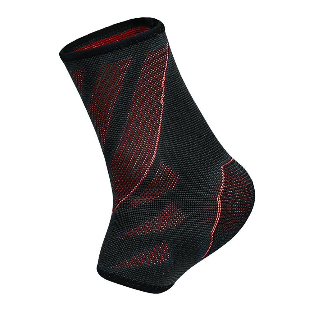 Men Women Indoor Sports Protect Heel Compression Running Fitness Foot Protection keep warm and windproof Cheaper: Red / XL
