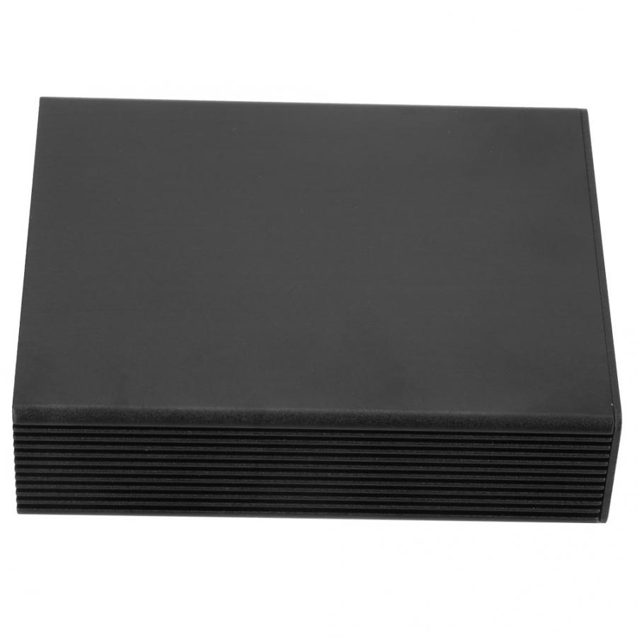 Waterproof Aluminum Project Enclosure Box - 82.2x145x200mm Black Case For PCB, DIY Electronics, Heat Dissipation - View #6