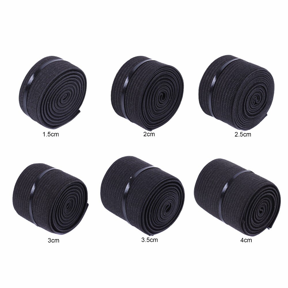 Perruque avec bande élastique noire, , lot de 6 pièces pour fabrication de perruques et fermeture Frontal,
