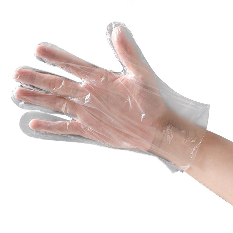 50/100 Pcs Draagbare Transparante Veilig Huidvriendelijke Duurzaam Food Grade Wegwerp Handschoenen Thuis Keuken Restaurant Bakken Tools