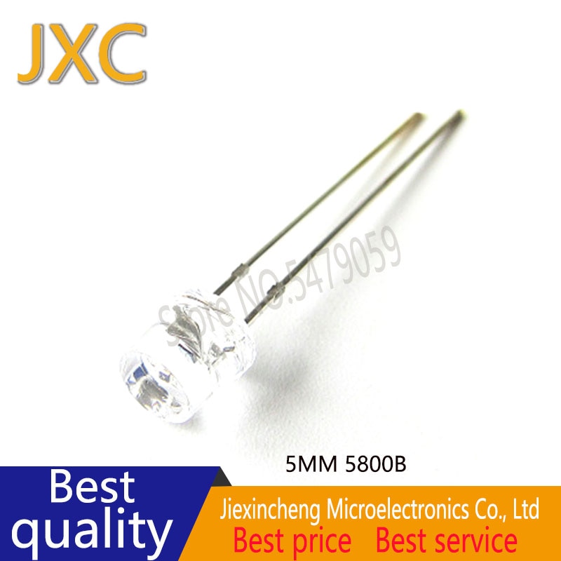 Sourcing Map 20 Stück Fotowiderstand 5mm GL5549 - Lichtabhängiger Widerstand LDR