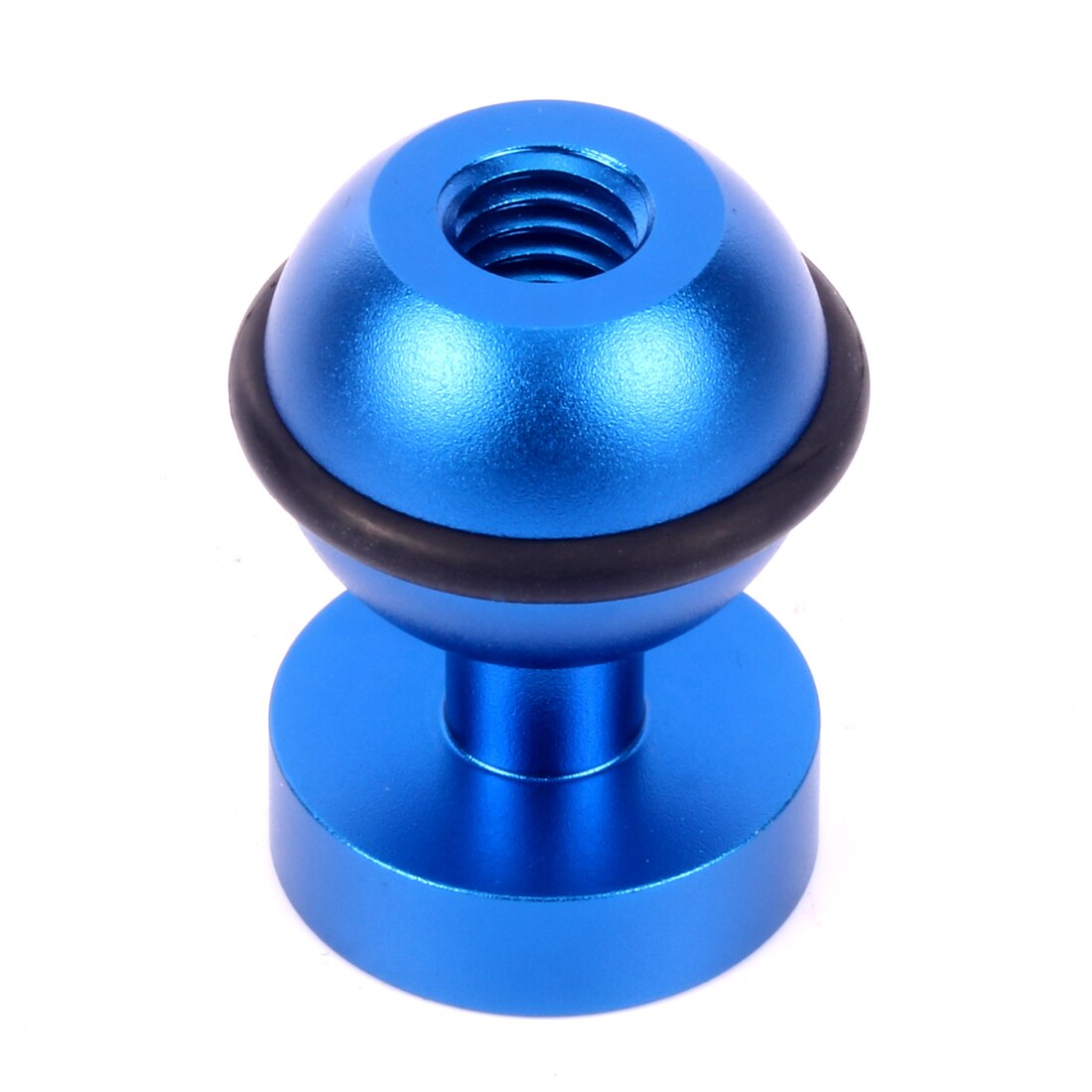 CNC Aluminium Tauchen Licht Arm Ball Kopf Adapter Flash Halterung Heißer Schuh Für GOPRO HERO 6/5/4/3 Sport Kamera DSLR Teile: Blue 
