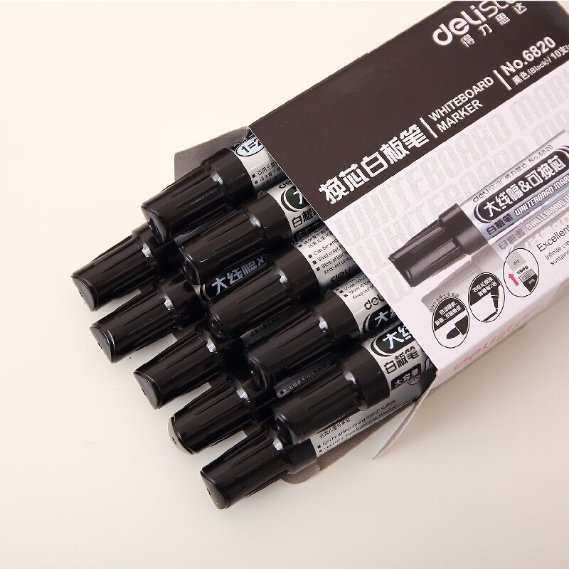 1pcs Whiteboard + 1 bottle ink set Refill-replaceable Whiteboard Markers Pen Dry White Board Pen Office School Supplies