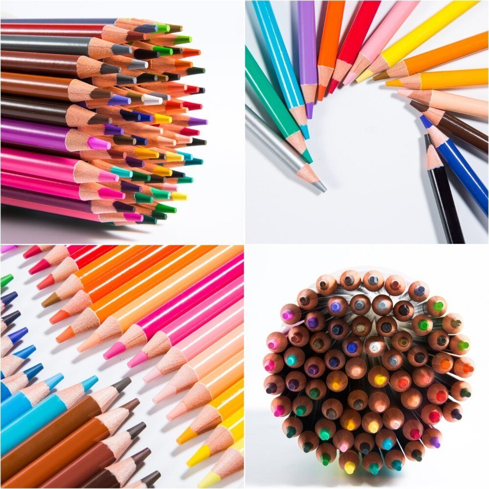 Deli 72 colours Adult Colouring Pencils for Drawing Colouring books Sketching Coloured Pencils for kids School Supplies