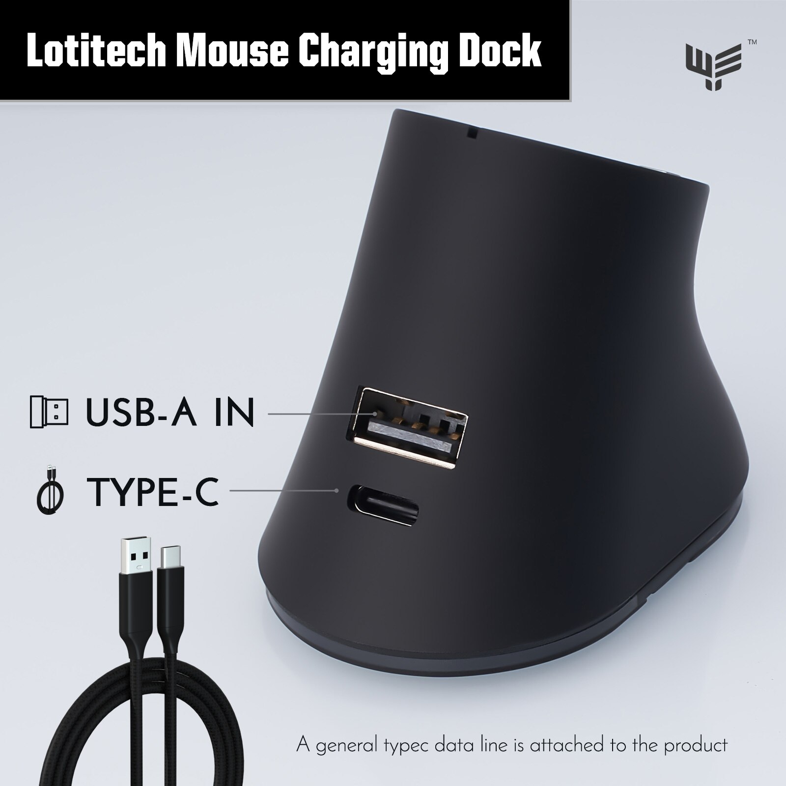 Logitech Opladen Dock Pitta Studio Draadloze Muis Power Bank Voor G403 502 703 903 Hero G Pro Draadloze X Superlight