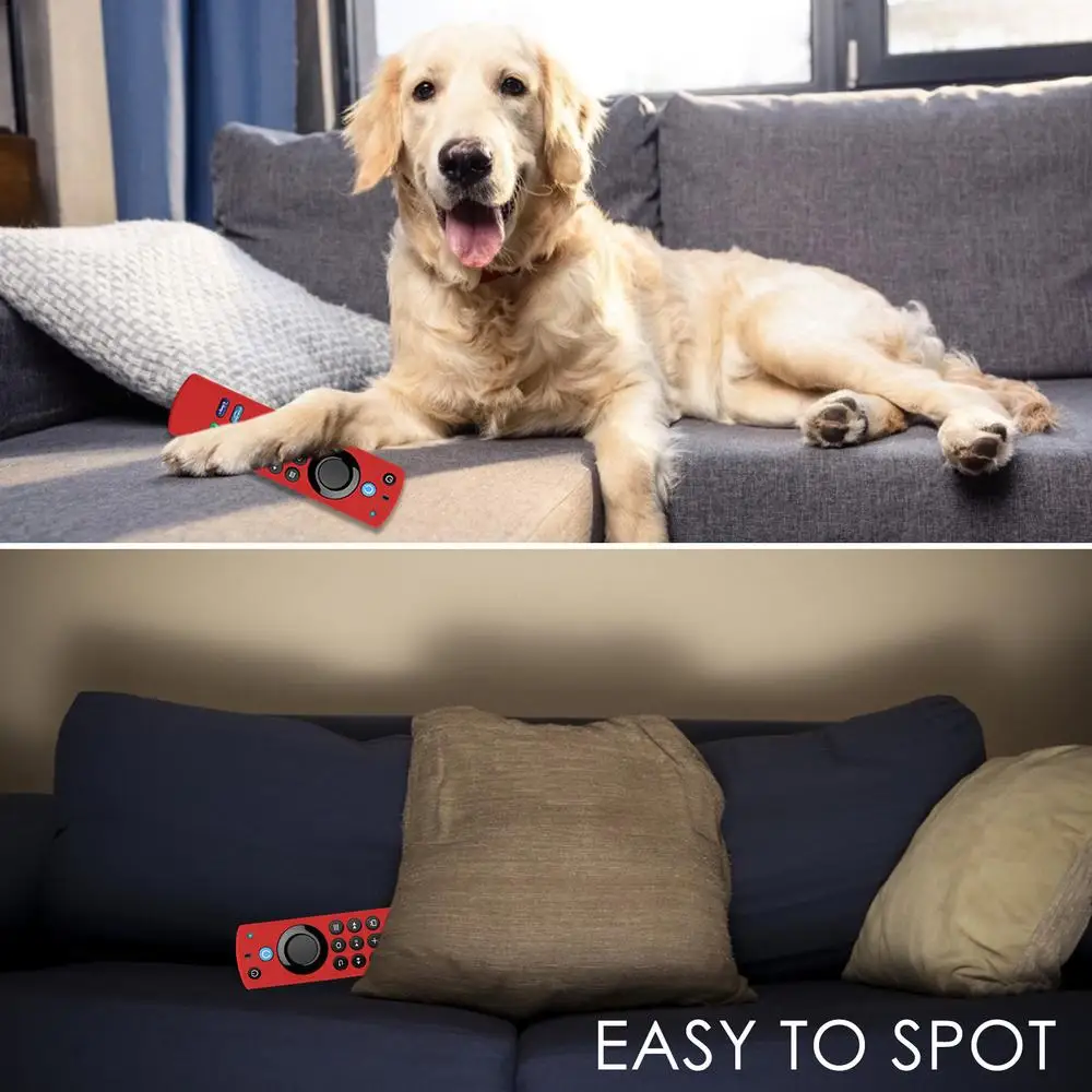 WESOPRO Silicone Case Protective Cover For Fire TV Stick 4K MAX/ 3rd Gen /4K Remote Control Anti Dustproof Case Shell