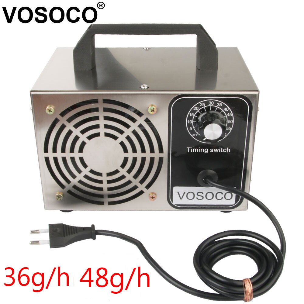 Ozone Generator 36g/h 220V Portable Ozonizer Air Purifier air cleaner Sterilizer Disinfection sterilization ozonizer With timer