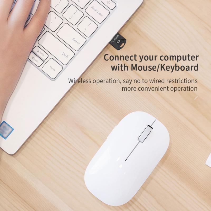 Essager USB Bluetooth 5.0 Adapter Dongle For PC Computer Wireless Mouse Keyboard PS4 Aux Audio Bluetooth 5 Receiver Adapter