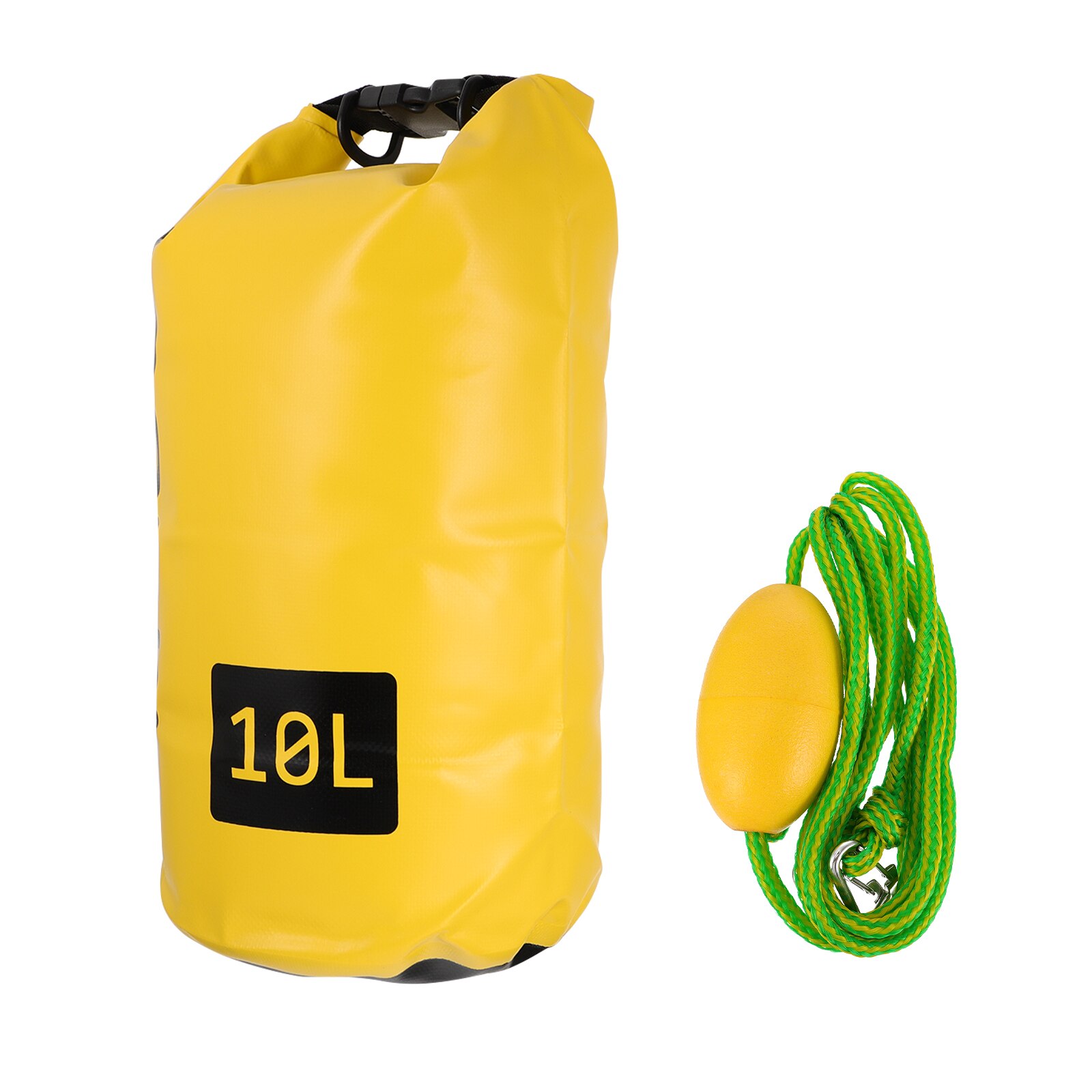 Pvc Waterdichte Dry Bag 10L 20L Outdoor Duiken Opvouwbare Man Vrouwen Strand Zwemmen Tas Rafting Rivier Oceaan Rugzak Zand Anker: 10L