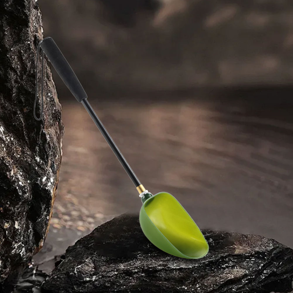 Cucchiaio per Esche Staccabile a Lunga Gittata, Attrezzo da Pesca per l'Alimentazione di Particelle e Boilies, Strumento per Esche da Pesca