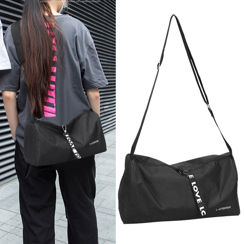 Portable Outdoor Fitness Gym Bags Multifunction Fitness Travel Handbag 600D Nylon Adjustable Strap for Weekend Training