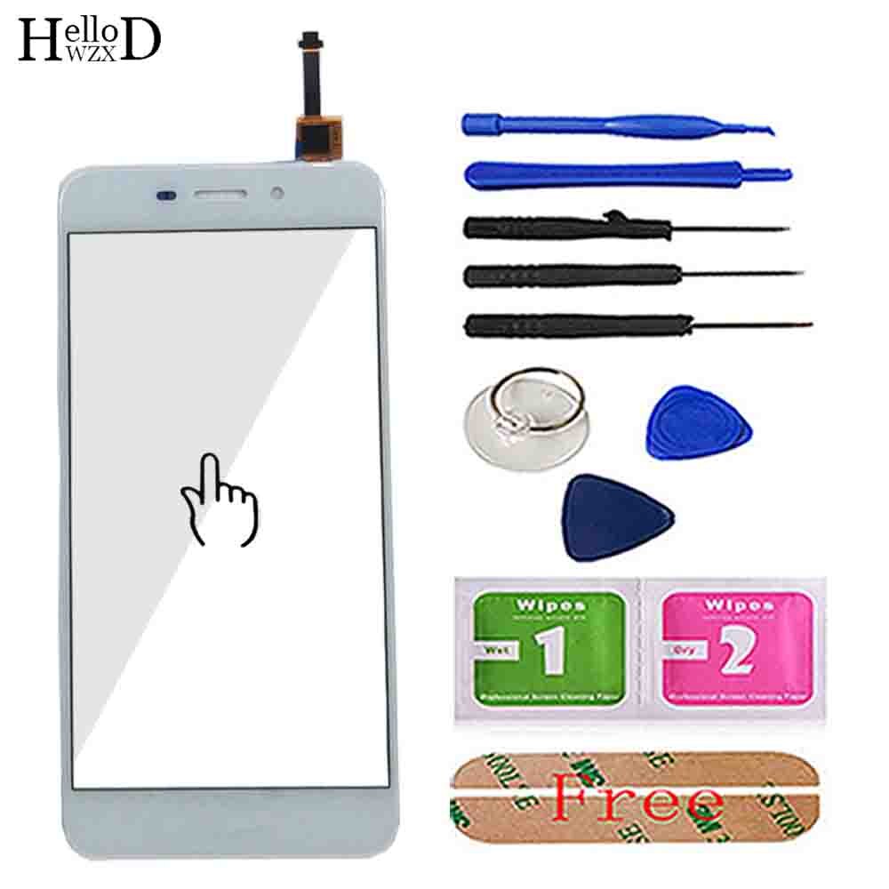 Mobile Touch Screen For Huawei Honor 6C Touch Touchscreen Sensor Panel Digitizer Outer Glass Tools Adhesive Wipes