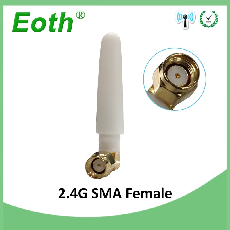 2.4 Ghz Antenne Wifi RP-SMA Connector 2 ~ 3dbi 2.4 Ghz Antena Wi-fi Antenne 2.4G Directionele Antennes Voor draadloze Router