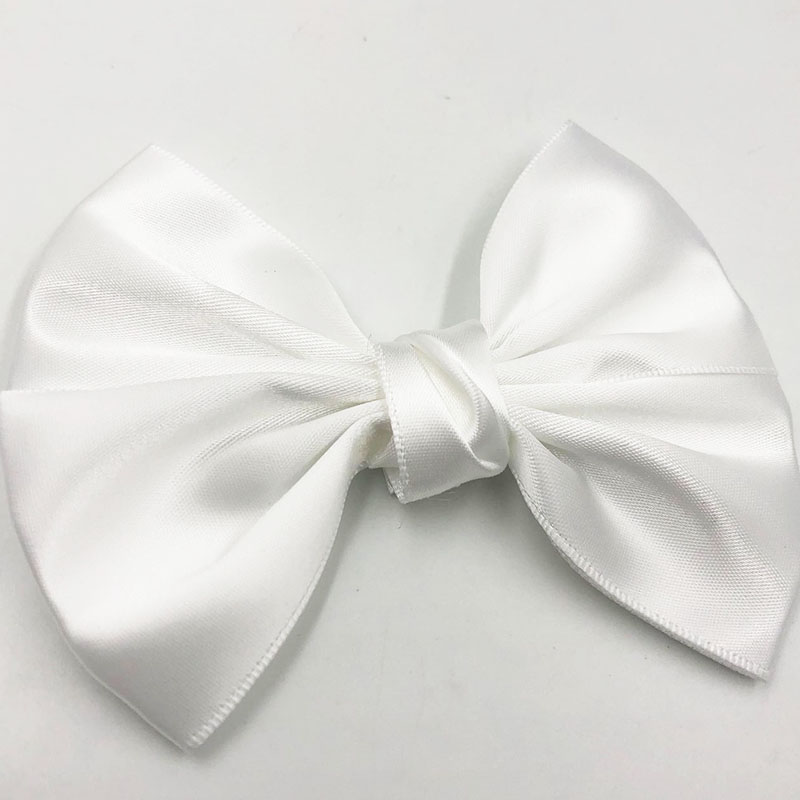 10 Uds. De decoración de boda de satén, apliques de costura, ramillete, lazo grande A156: Cobre