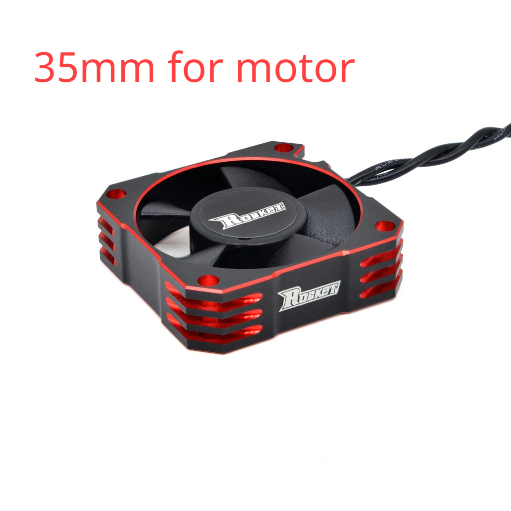 25mm 30mm 35mm 40mm 50mm Rc wentylator SURPASS HOBBY Metal radiator pokrywa wentylatora dla zdalnie sterowany silnik TURBO ESC: 35mm for motor R