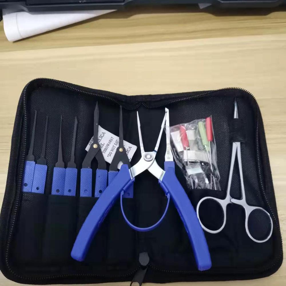 Klom Broken Key Extractor Lock Remove Tool Locksmith Tool for Home Door Lock and Car Lock