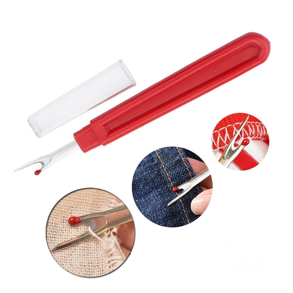 1/2/3Pcs Seam Ripper Tools with Light Handy Stitch Removal Tool Sewing Thread Remover Cutter Stitch Opener for Sewing Crafting