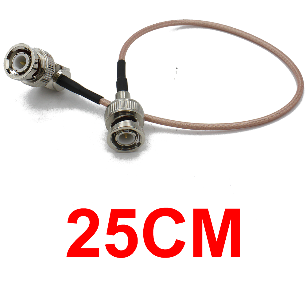 RG316 Cable Q9 BNC Male Right Angle to BNC Male Plug Connector Adapter for Video Camera SDI Camcorder HD-SDI/3G-SDI/4K/8K: MULTI / 1P