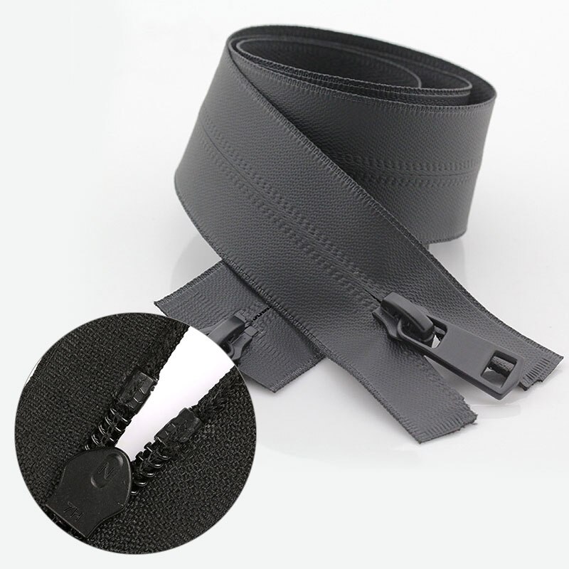 150Cm Waterdichte Rits Twee-weg Zip Voor Donsjack Omkeerbare Ritsen Voor Diy Kleding Handwerken Naaien Materiaal Accessoires