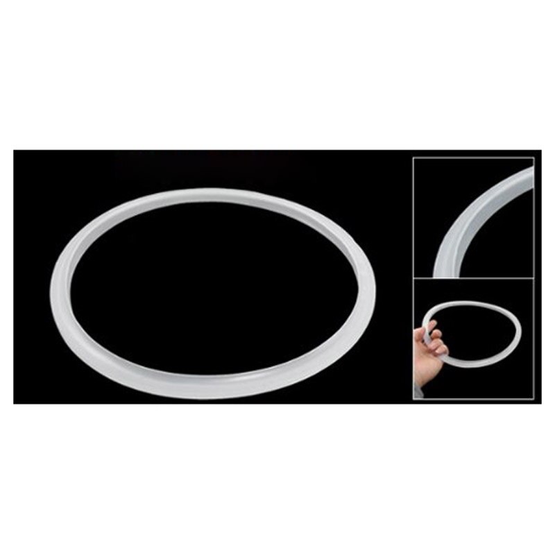 Rubber Case Voor Transparante Snelkookpannen Voor Seal Ringen In Keuken Wit 18 Cm X 20 Cm